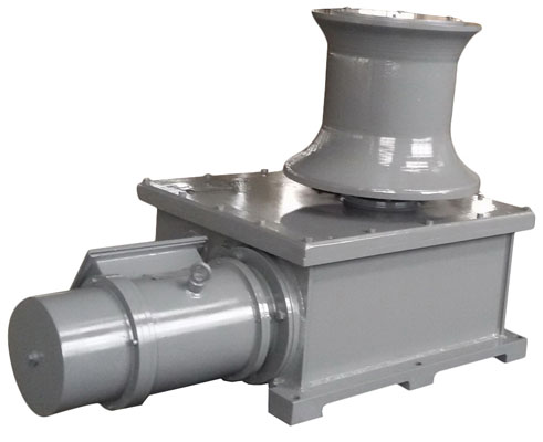 marine and industrial capstan right angle gearbox