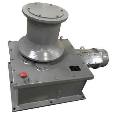 Right Angle Closed Gearbox Marine Capstan