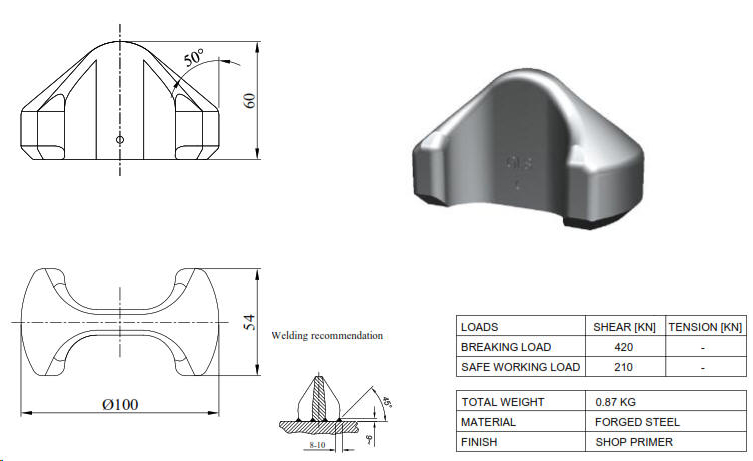 Container Welding Cone