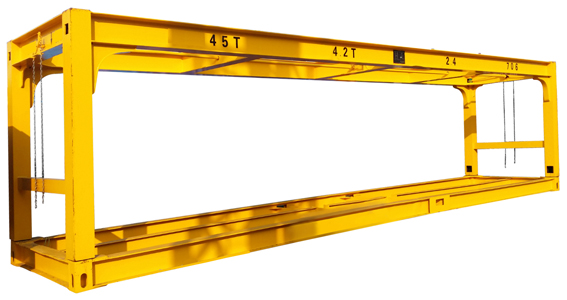 flat rack container lifting frame spreader
