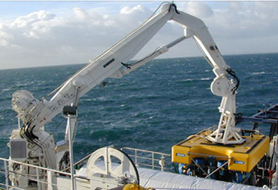 Marine Articulated Davit Crane -  Jib Crane