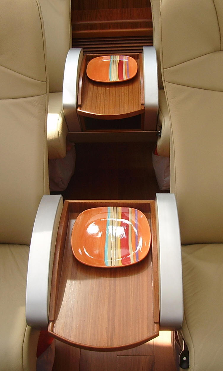 Ferry Passenger Seat Tables