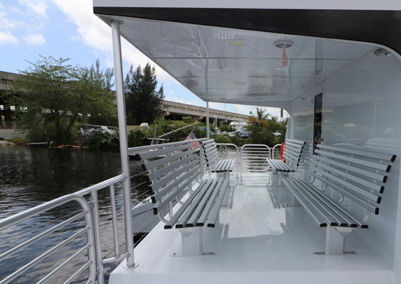 Miami Bench Ferry Passenger Seat
