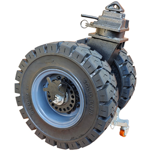 Heavy Duty Caster Wheels with Spring Damper