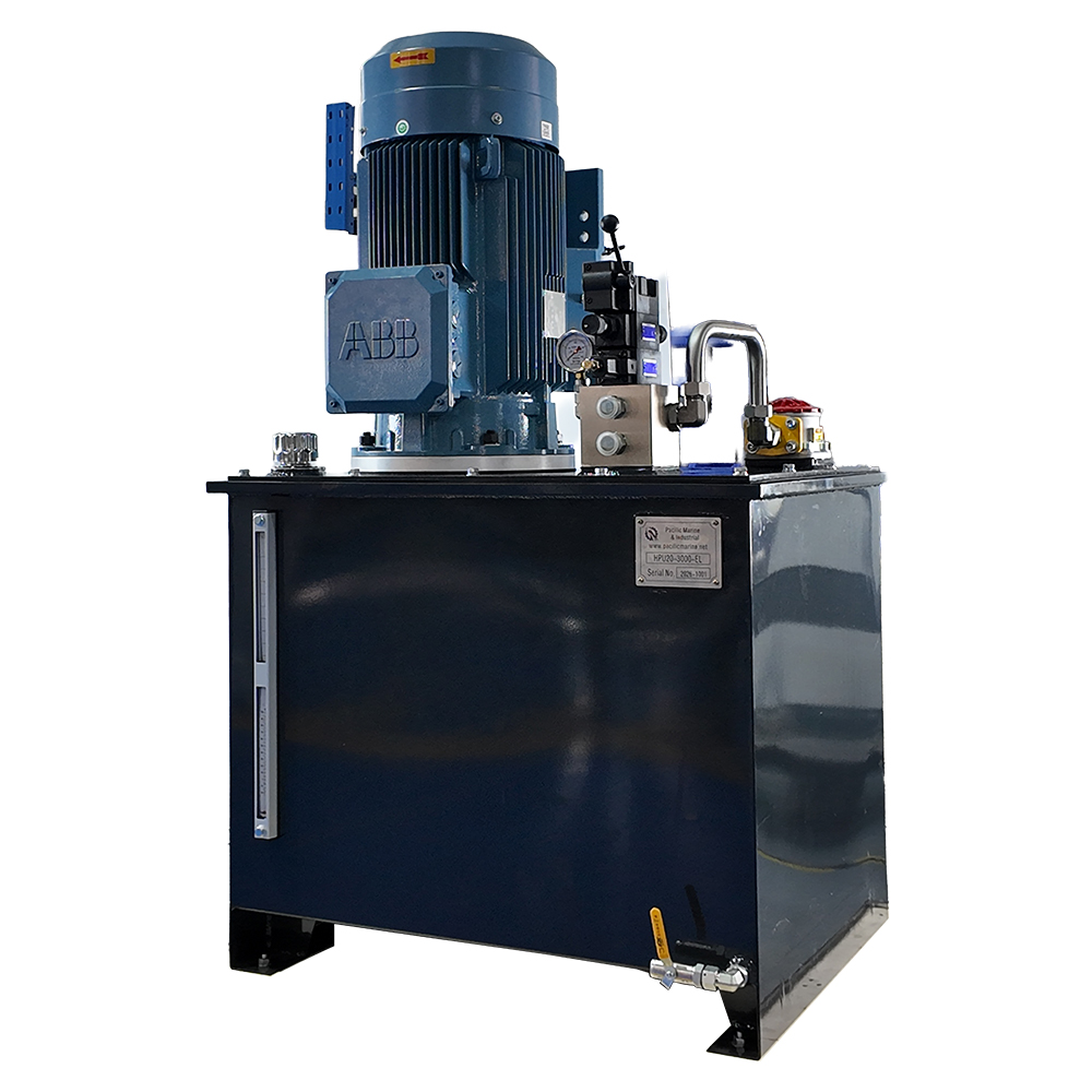 Hydraulic Power Unit - Side View