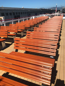 Miami Bench Ferry Seats