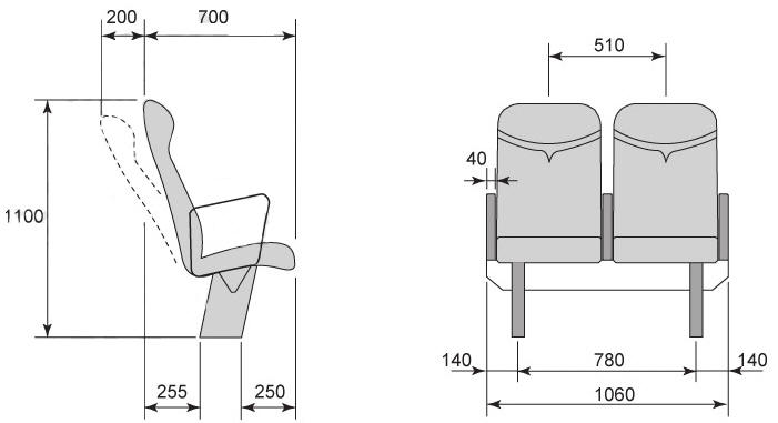 Portland Ferry Seats