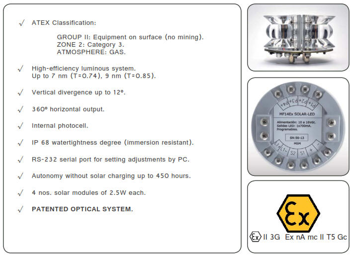 MCL200-EX ATEX Explosion Proof Lights and Lanterns