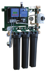 Triple Small Oil Water Separator with Monitor