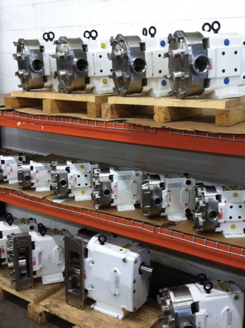 Remanufactured Positive Displacement Electric Powered Sanitary Pumps
