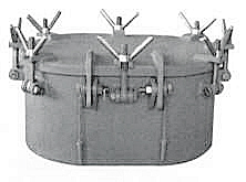 Weathertight Hatch Cover Wing Nut