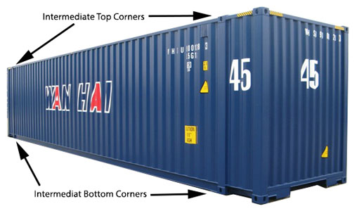 Shipping Container Parts Corner Castings - Intermediate Bottom Corner 1540