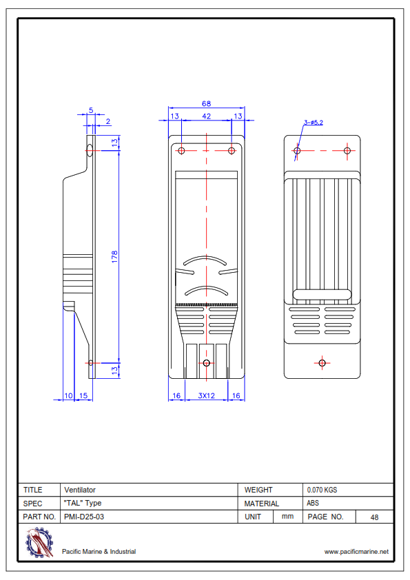 Shipping Container Parts:  Vents and Ventilators