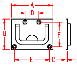 Stainless Flush Lift Handle