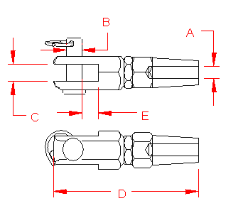 Swageless Quick Attach Jaw