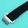 Stainless Webbing with Flat Hook