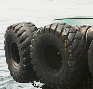 tugboat used tire fenders