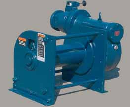 Pneumatic Winches and Hoist