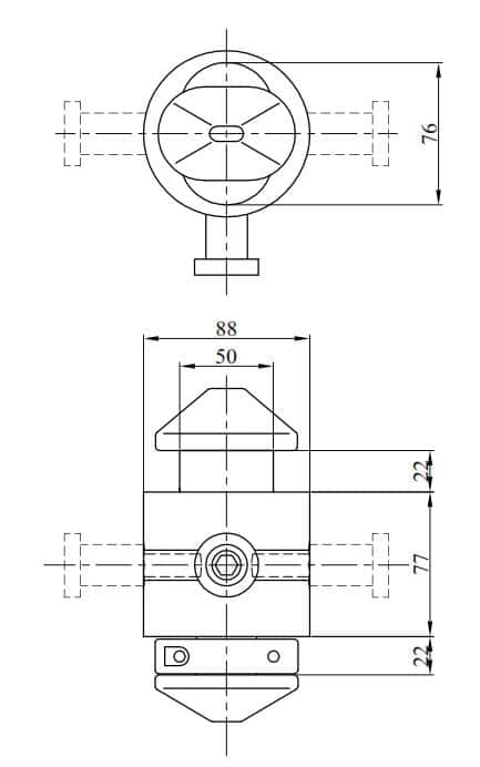 Shipping Container Connection System BH-A1 Drawing