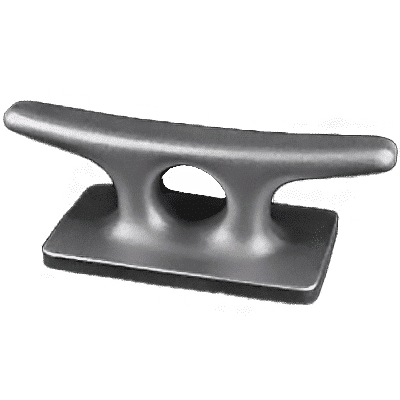 Cleats for Dock or Boat of Aluminum or Steel