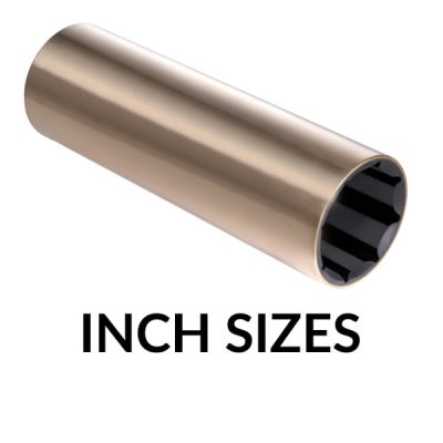 Cutless Bearings - Cutlass Bearing | Metallic Sleeve - Inch Sizes | Shaft Size: 3/4 to 6 inches