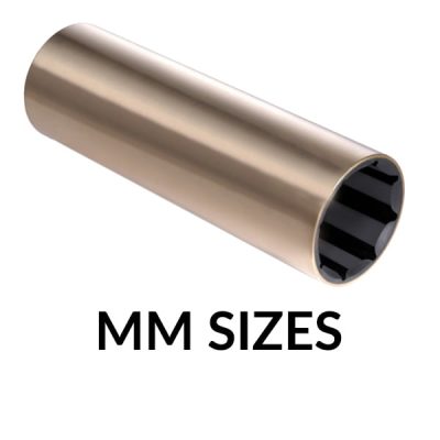 Cutless Bearings - Cutlass Bearing | Metallic Sleeve - Metric Sizes | Shaft Size: 25mm to 140mm
