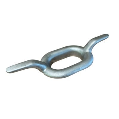 Aluminum Closed Bulwark Chock with Horns , 15 Inches Long