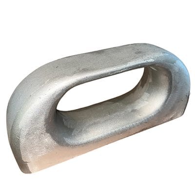Aluminum Closed Chock Large, 15 Inch