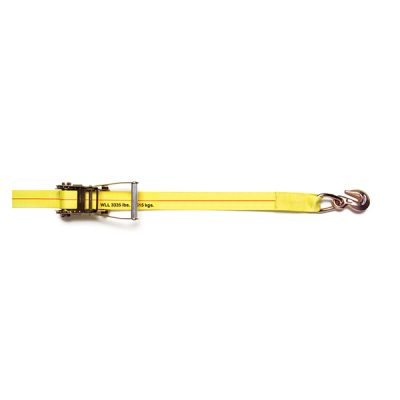 2 Inch Heavy Duty Ratchet Strap with Grab Hook