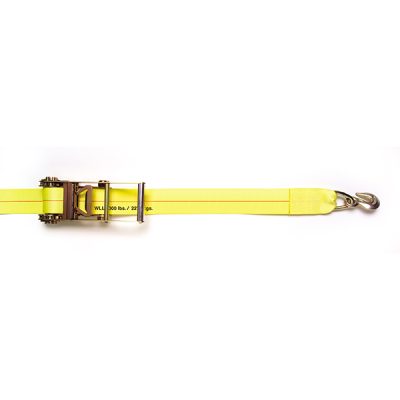3 Inch Heavy Duty Ratchet Strap with Grab Hook Assembly