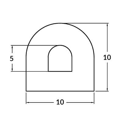 DD Series - Dock Fender Bumper - Drawing