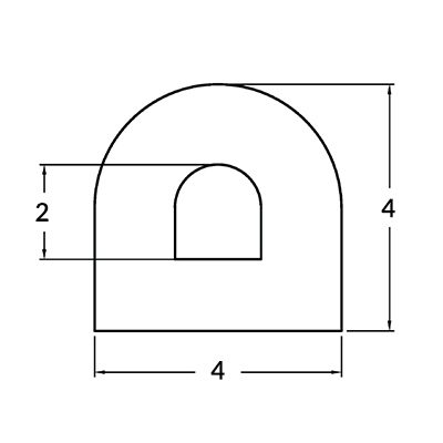 DD Series - Dock Fender Bumper - Drawing