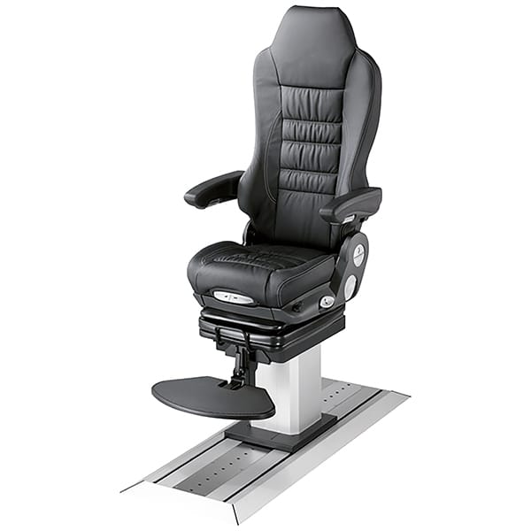 Nautic Pro Marine Captains Chair with Deck Rail