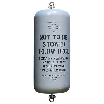 Foam Filled Fender - Navy Type - NSN 2040-00-821-0808 - 16" x 36"