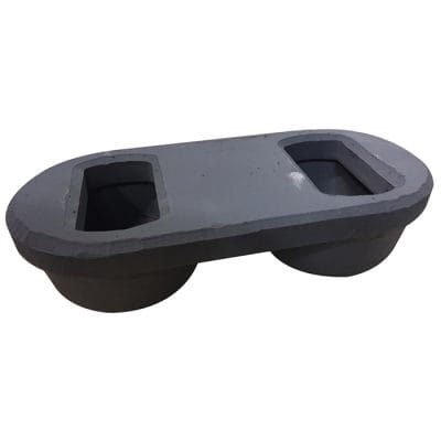 Double Flush ISO Container Foundation: AA-A2/203