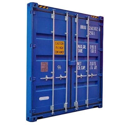 High Cube Shipping Container Rear End Assembly