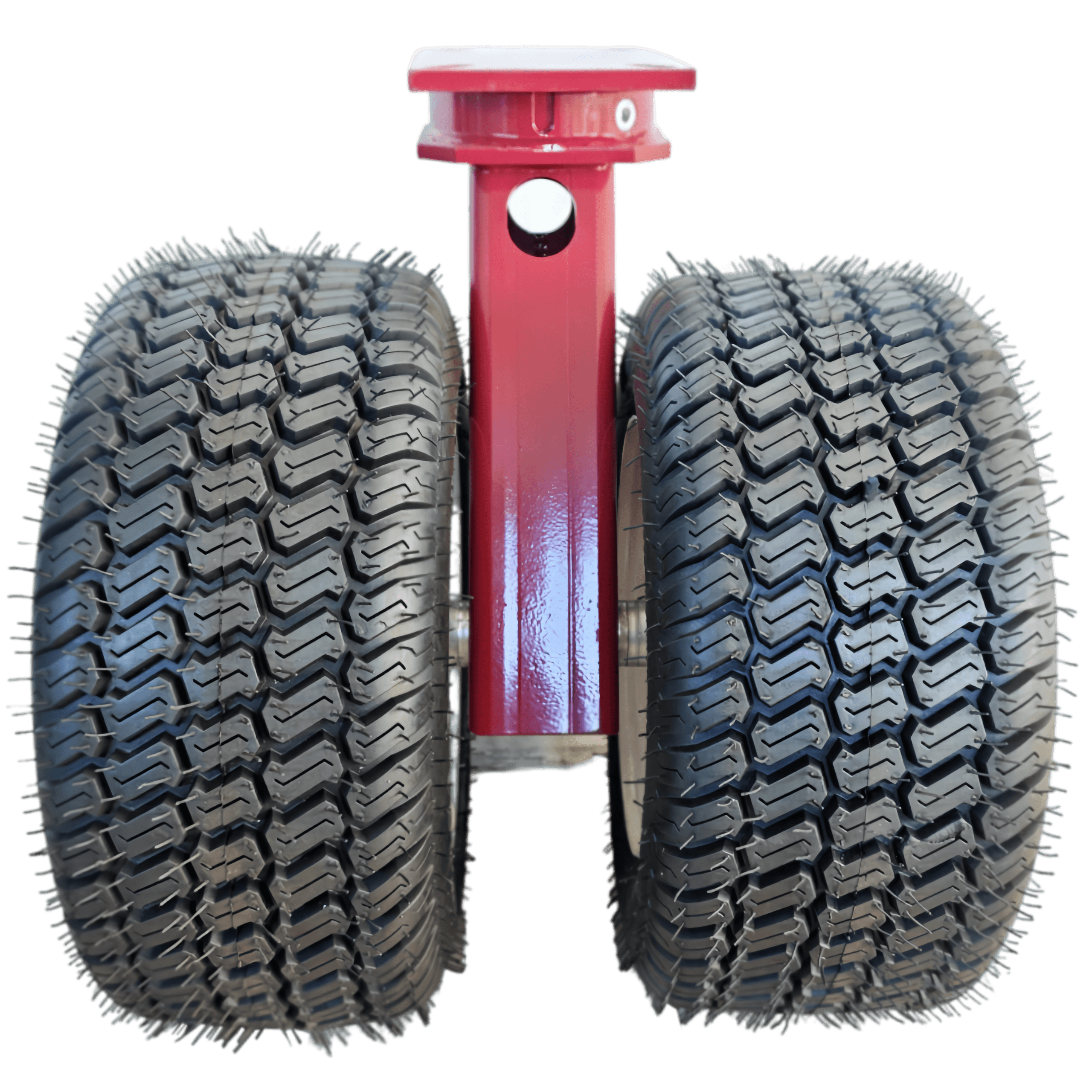 1 Metric Ton - Flanged Pneumatic Heavy Duty Caster Wheels
